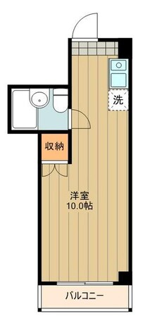 立川パレス５２７の物件間取画像